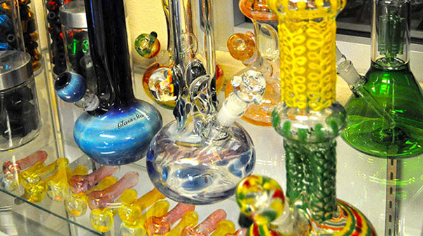Glass Pipes and Bongs