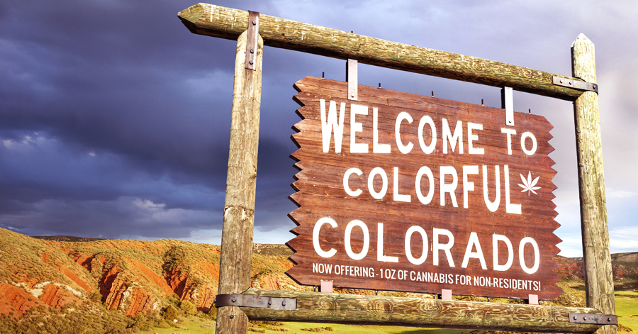Non-residents can now buy up to 1 ounce of Colorado Marijuana
