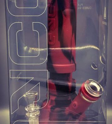 Eyce-Red-Marble-Silicone-Bong
