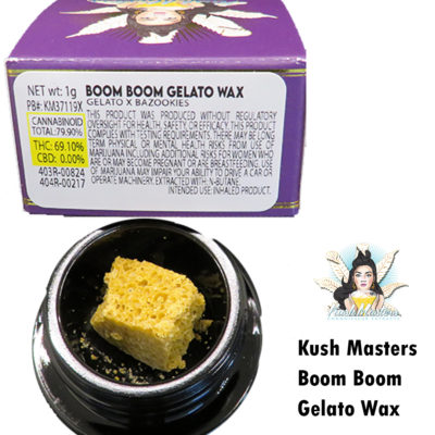 Kush Masters Boom Boom Gelato Wax