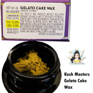 Kush Masters Gelato Cake Wax
